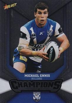 2011 NRL Champions - Silver Parallel #SP18 Michael Ennis Front